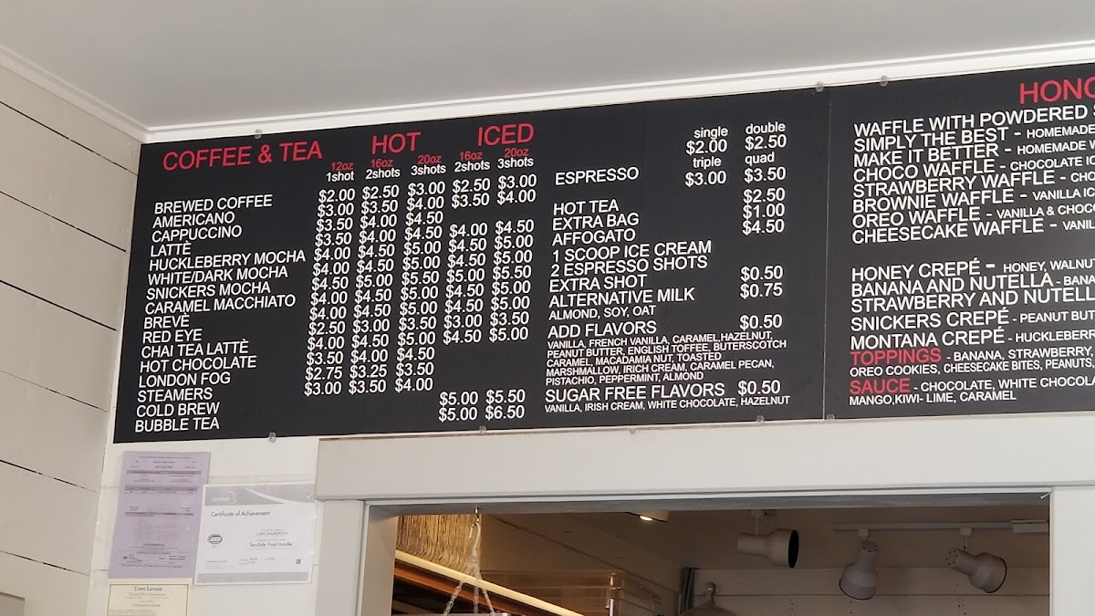 Espresso & Ice Cream House Menu - Image 6